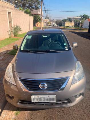 NISSAN VERSA 1.6 16V FLEX S 4P MANUAL NISSAN VERSA 1.6 16V FLEX S 4P MANUAL
